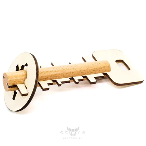 купить головоломку деревянная головоломка ключ