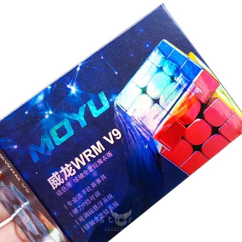 купить кубик Рубика moyu 3x3x3 weilong wr m v9 magnetic core + maglev uv coated