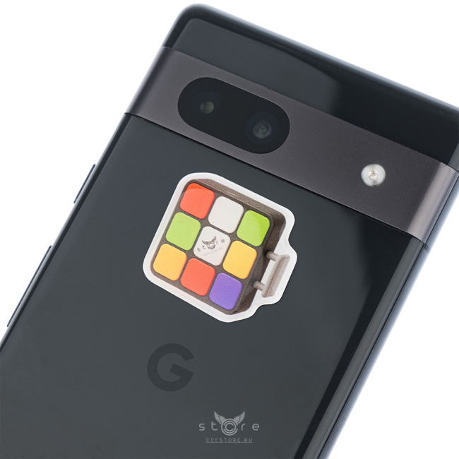 купить 3д наклейка на телефон кубик