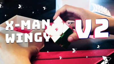 Уникальный скьюб – QiYi MoFangGe X-Man Skewb Wingy v2