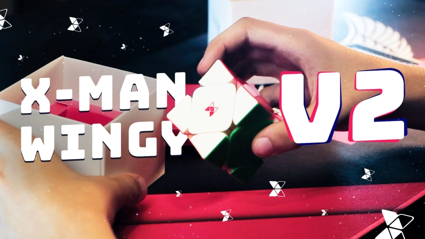 Видео обзоры #1: QiYi MoFangGe X-Man Skewb Wingy v2 Magnetic