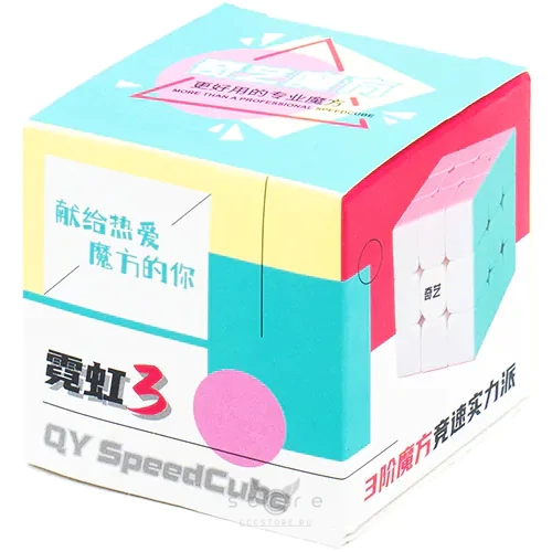 купить кубик Рубика qiyi mofangge 3x3x3 yongshi warrior s neon
