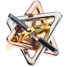 купить головоломку металлическая головоломка треугольники