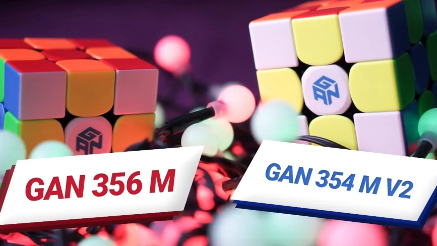 Видео обзоры #1: Gan 354 M v2 3x3x3
