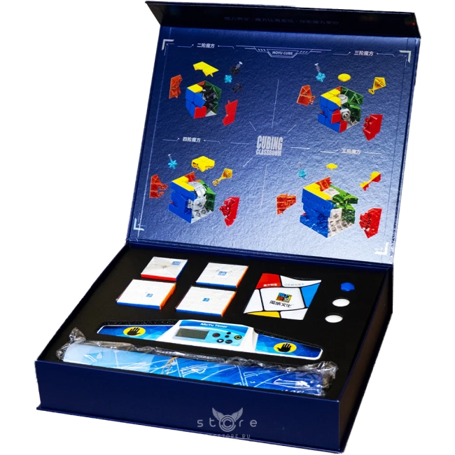 купить кубик Рубика moyu 2x2x2-5x5x5 meilong magnetic set (mat + timer)