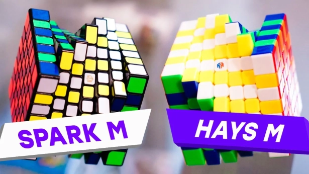 Сравнение лучших кубиков 7х7х7 Spark M VS Hays M