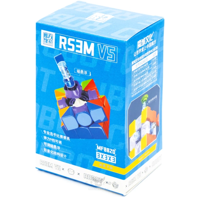купить кубик Рубика moyu 3x3x3 rs3 m v5 (maglev + robot display box)