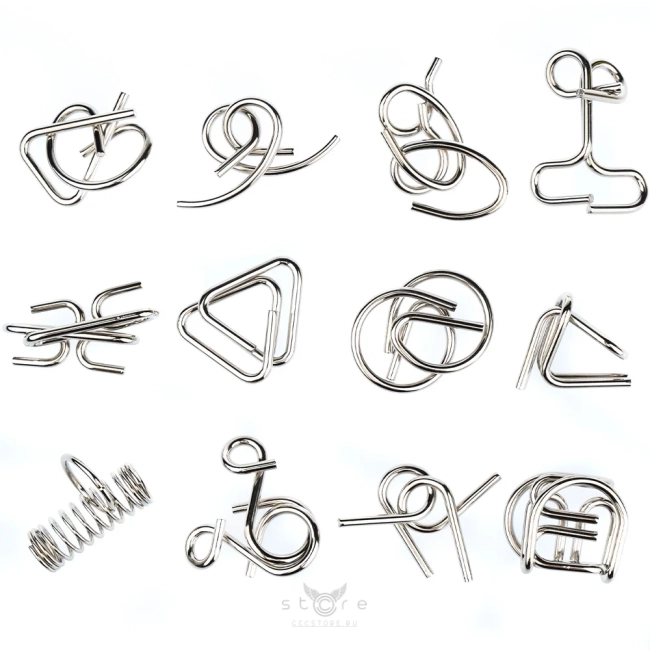 купить головоломку металлические головоломки 12e