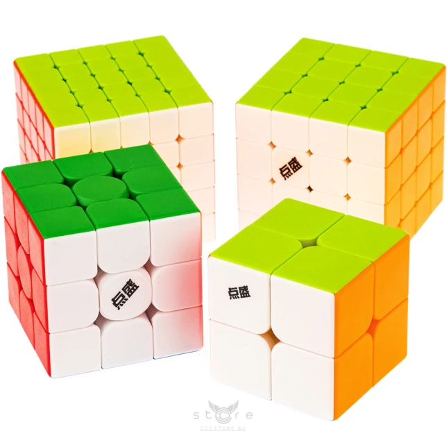купить кубик Рубика diansheng 2x2x2-5x5x5 solar set