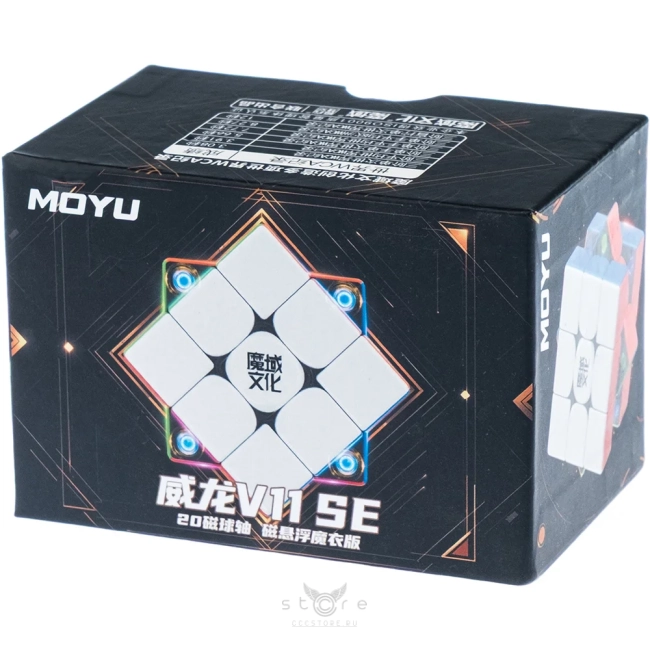 купить кубик Рубика moyu 3x3x3 weilong v11 se (20-magnet ball-core + maglev + uv)