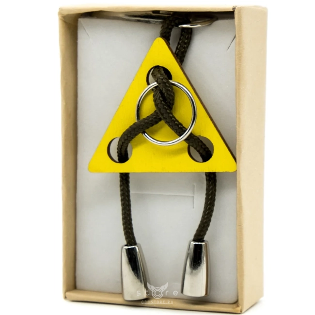 купить головоломку головоломка брелок "пирамида"