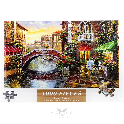 купить мозаика - пазл &quot;венецианский пейзаж&quot;, 1000 элементов