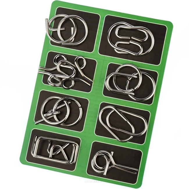 купить головоломку набор металлических головоломок 8