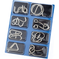 купить головоломку набор металлических головоломок 8