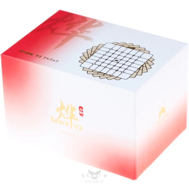 купить кубик Рубика qiyi mofangge 7x7x7 spark v2 m ball-core