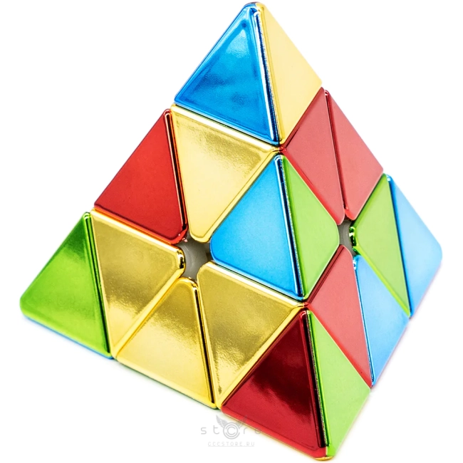 купить головоломку z-cube pyraminx metallic m