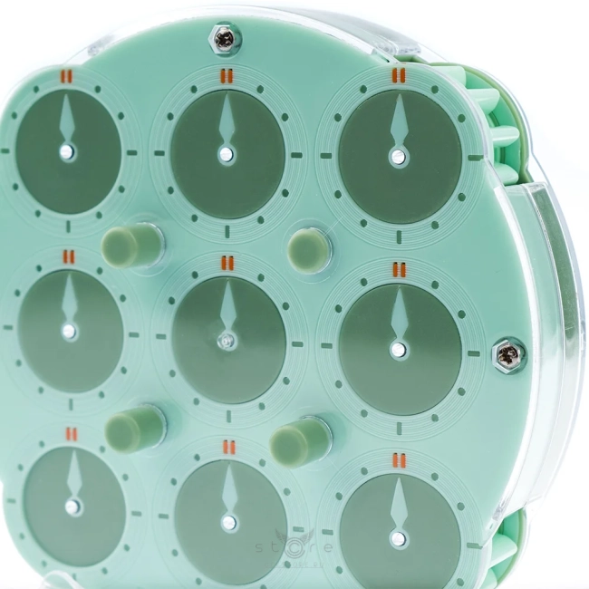 купить головоломку qiyi mofangge clock v2 m green limited