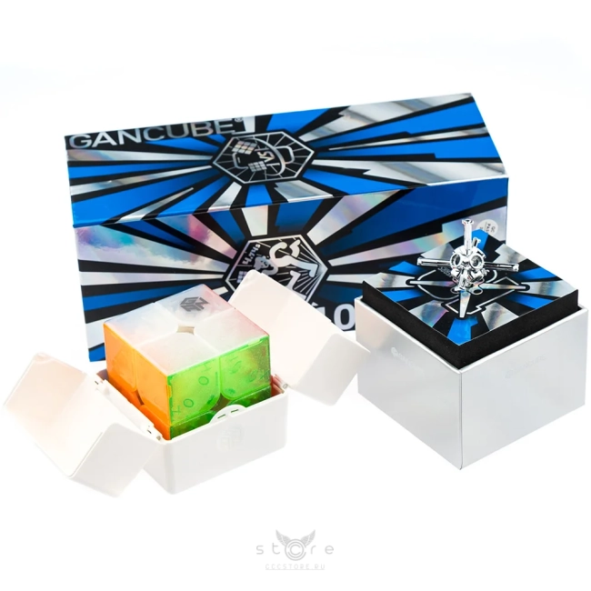 купить кубик Рубика gan 2x2x2 251 m leap uv (10th anniversary edition)