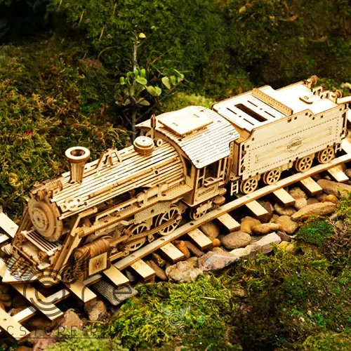 купить деревянный конструктор robotime — prime steam express