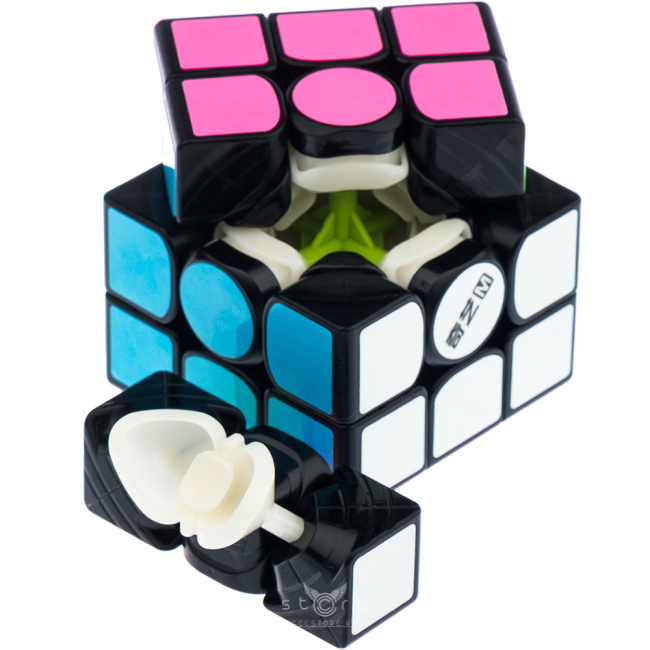 купить кубик Рубика qiyi mofangge 3x3x3 m (fluorescent stickers)