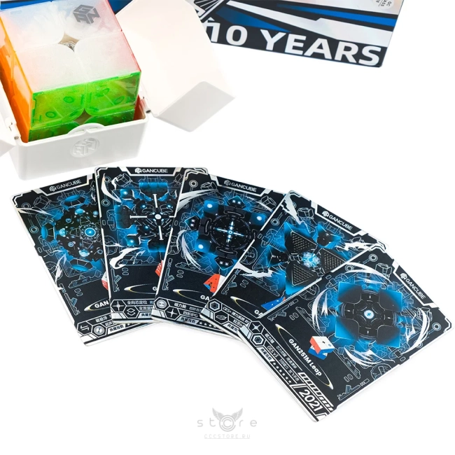 купить кубик Рубика gan 2x2x2 251 m leap uv (10th anniversary edition)