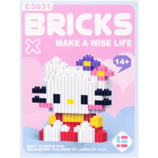 купить конструктор 3d мини / hello kitty