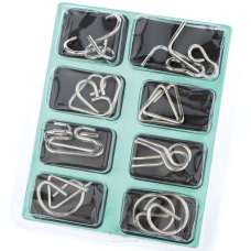 купить головоломку набор металлических головоломок 8