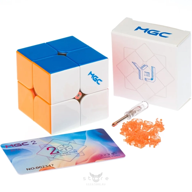 купить кубик Рубика yj 2x2x2 mgc2 beta ballcore uv
