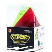 QiYi MoFangGe Pyraminx QiMing Подарочный комплект Цветной пластик