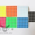 Наклейки Z-стикеры на 7x7x7 полный флю