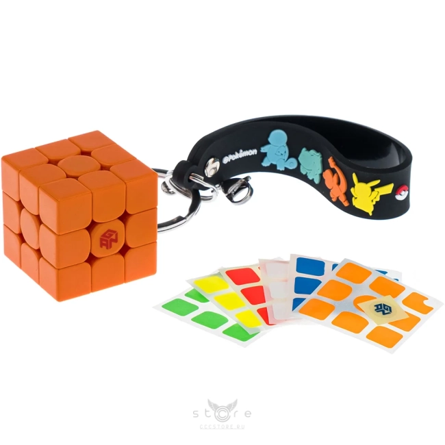 купить кубик Рубика gan 330 3x3x3 брелок charmander