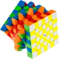 купить кубик Рубика qiyi mofangge 7x7x7 m pro (ball-core uv)