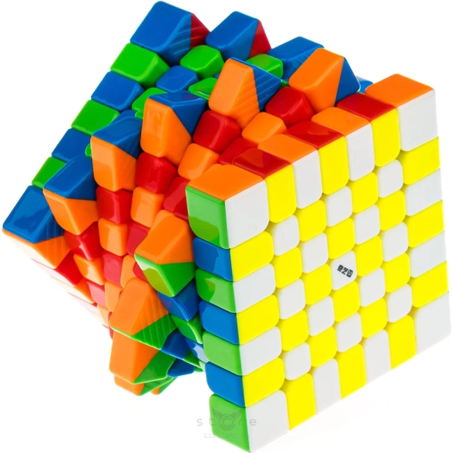 купить кубик Рубика qiyi mofangge 7x7x7 m pro (ball-core uv)