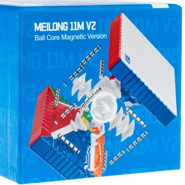 купить кубик Рубика moyu 11x11x11 meilong v2 m ball-core