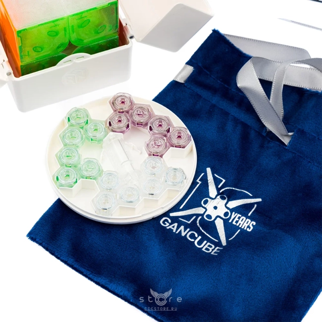 купить кубик Рубика gan 2x2x2 251 m leap uv (10th anniversary edition)