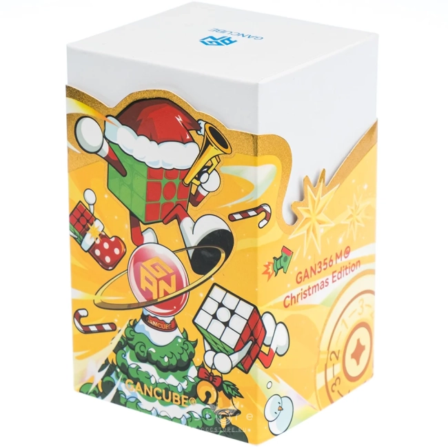 купить кубик Рубика gan 356 m e 3x3x3 christmas edition limited