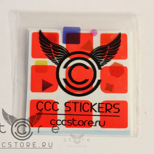 купить наклейки ccc stickers полный флю на moyu aolong mini 54.6mm