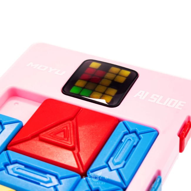 купить головоломку moyu ai slide smart klotski puzzle (электронные пятнашки)