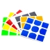 Наклейки Z-стикеры на MoYu 3x3x3 WeiLong GTS неполный флю