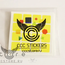 купить наклейки ccc stickers матовые на moyu aosu mini