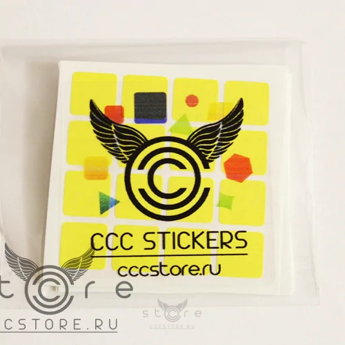 купить наклейки ccc stickers матовые на moyu aosu mini