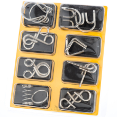 купить головоломку набор металлических головоломок 8