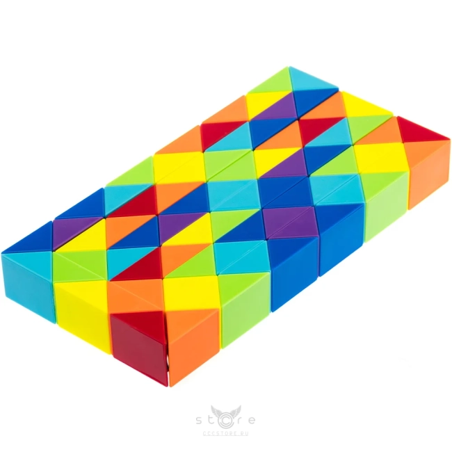 купить головоломку diansheng rainbow snake 72 элемента