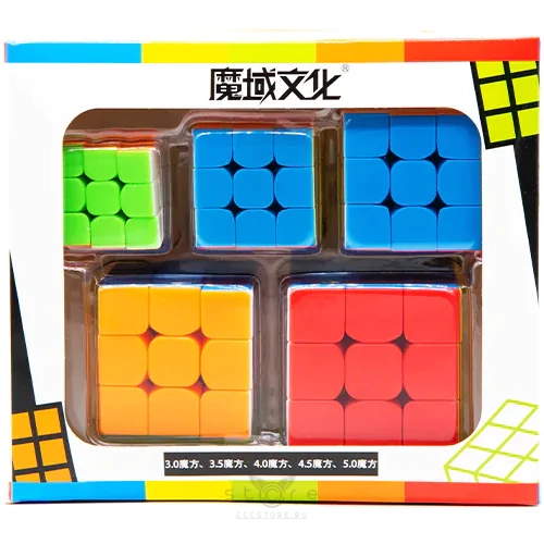 купить кубик Рубика moyu 3x3x3 брелоки cubing classroom set