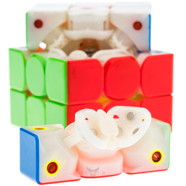 купить кубик Рубика qiyi mofangge x-man 3x3x3 tornado v4 m ai uv (power bank)