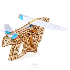 купить конструктор 3d-пазл ugears — пускатель самолетиков
