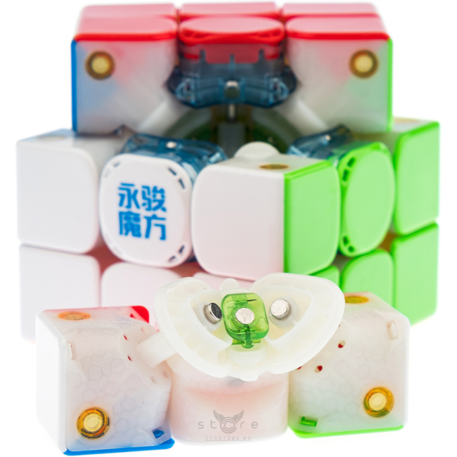 купить кубик Рубика yj 3x3x3 meta3 (wing-magnetic + 8-magnet ball-core + uv)