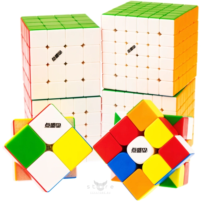 купить кубик Рубика diansheng 2x2x2-7x7x7 solar set magnetic