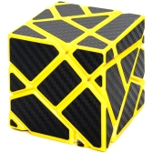 FangCun Ghost 3x3x3 Mirror blocks Carbon Черно-желтый