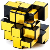 QiYi MoFangGe Mirror Blocks Черно-золотой